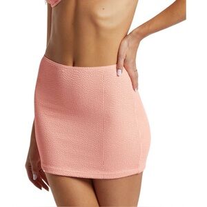 Billabong Peach Knit swimming Mini Skirt